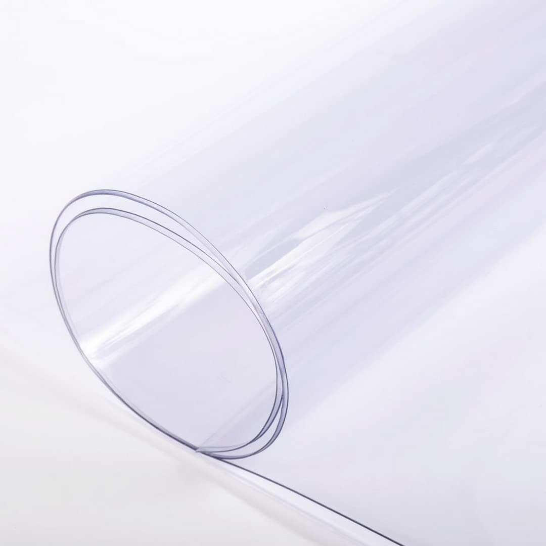 Farm Plastic Supply - Clear Vinyl Sheeting - 15 Mil - (4'6" x 3.5') - Vinyl Plastic Sheeting