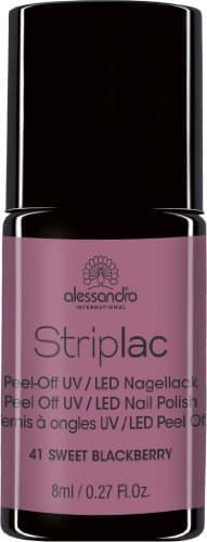 Striplac UV Nail Polish 8ml - 41 Sweet Blackberry by Alessandro Striplac