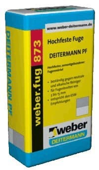Weber grout 873, 25 kg - high tensile grout.