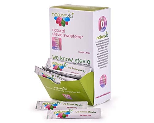 Natural Stevia Sweetener (40 Packets Each, Pack of 3) - Natural Prebiotic Fiber Inulin Promotes Digestion, Free of: Sugar, Calories, Carbohydrates, Corn Fillers, GMO Ingredients & Bitter Aftertaste