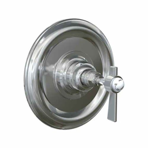 Jado 845536.150 Savina Pressure Balance Shower Valve Trim Kit with Metal Lever Handle, Platinum Nickel