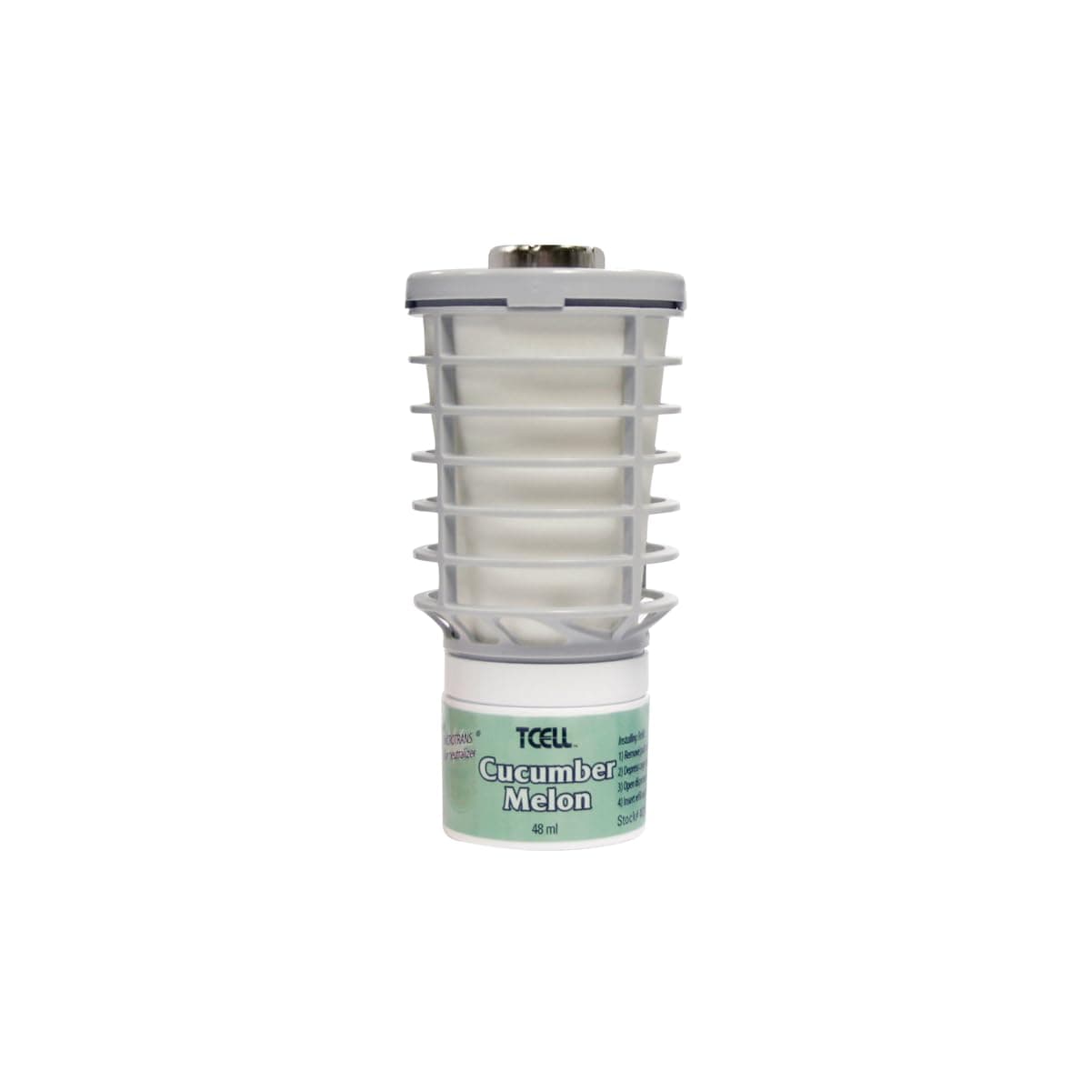 Rubbermaid Commercial Products TCell Air Freshener Refill, Cucumber Melon, Odor Neutralizing, Long Lasting, Battery Free, Consistent, for Restrooms in Restaurants/Schools/Airports/Offices