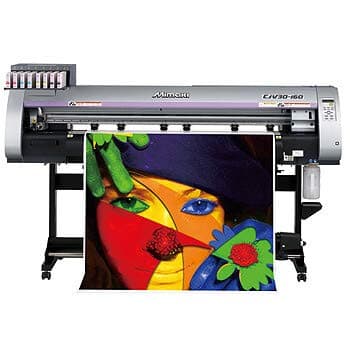 Mimaki CJV30-160 Printing and Cutting Plotter, Includes Bulk System.