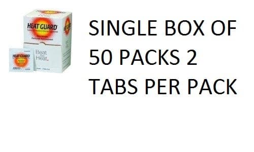 Mission Pharmcal Co 500132 Heat Guard Tablets Unit Dose 50PKS ( 2 PER PACK)