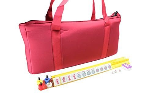 American Mahjong Set in Burgundy Bag , 166 Tiles(mah Jong Mah Jongg Mahjongg)