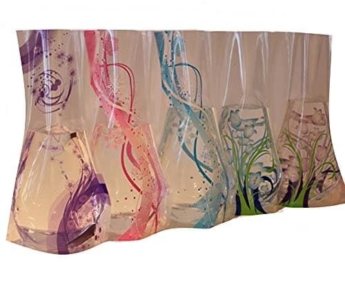 Plastic Foldable Flower Vase 5-Pieces
