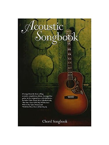 Acoustic Songbook: Chord Songbook Lyrics & Chords Sheet Music