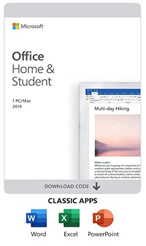 Office 2019 Home and Student Windows 10 and Mac Activation Key