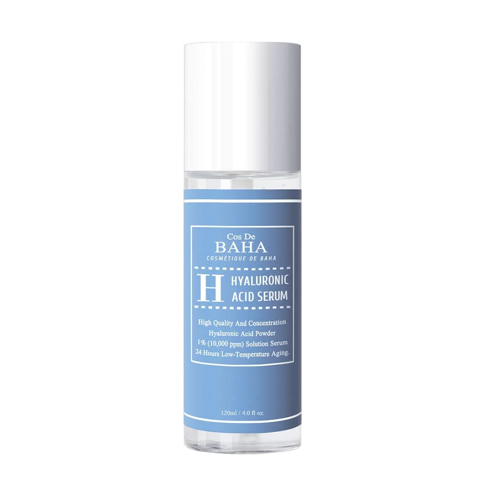 COS DE BAHA Pure Hyaluronic Acid 1% Powder Formulated H Serum, 4.2 fl oz (120 ml), Moisturizing, Serum, Japanese Official Product, 4.2 fl oz (120 ml)