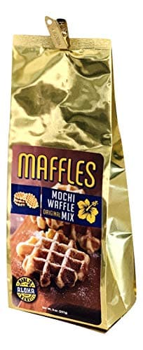 Maffles Original Mochi Waffle Mix from Hawaii 8 oz Bag
