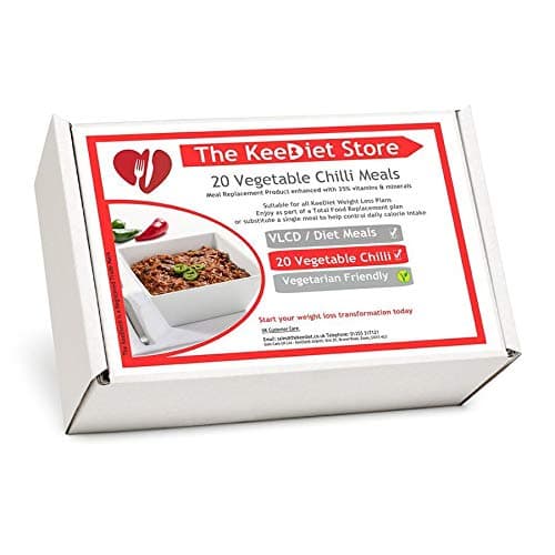 20 Vegetable Chilli Meal Replacements VLCD Diet Meals by KeeDiet®