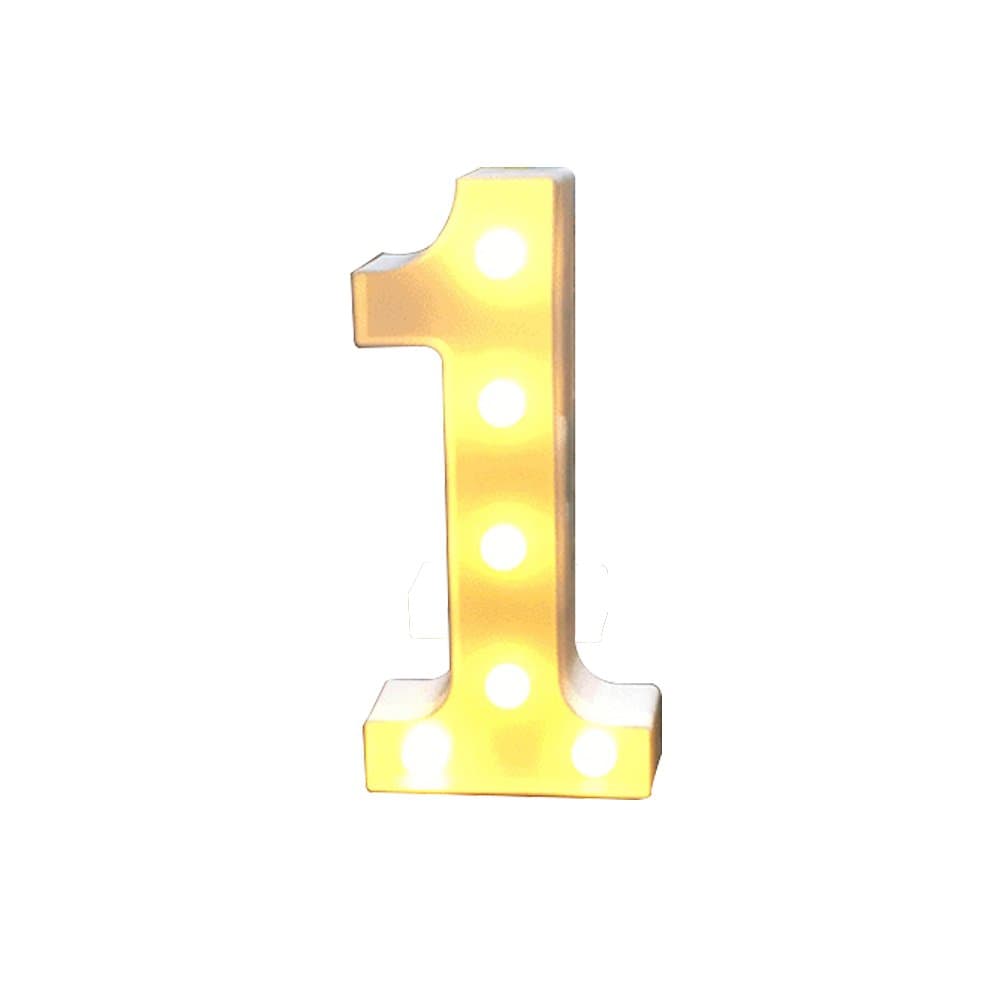 Number Light Sign Marquee Number Light Up Marquee 0-9 Digits Lights Sign for Night Light Standing for Home Party Bar Wedding Festival Birthday Decorations Xmas Gifts Decoration (1)