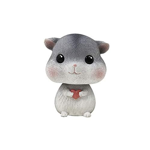 TUSFTAY Car Interior Display Decoration Car Ornament Car Home Decor Gift Home Deor Accents Collectible Figurines Collectible Toys Statues (A-Hamster)