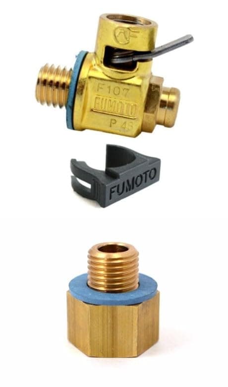 Fumoto F137S M12-1.75 Thread Quick Oil Drain Valve with ADP-137 adapter