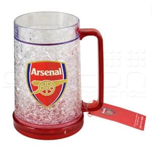 Arsenal Freezer Mug, Plastic, Insulated Coffee Cup, Mug, 470 ml