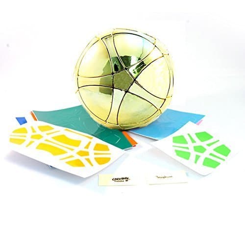 Magaminx Ball Gold Body DIY Stickers Calvins Puzzle Cube Megaminx Mod (Limited Edition)