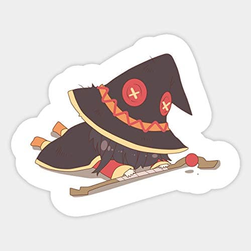 KonoSuba - Megumin - Sticker Graphic - Car Vinyl Sticker Decal Bumper Sticker for Auto Cars Trucks