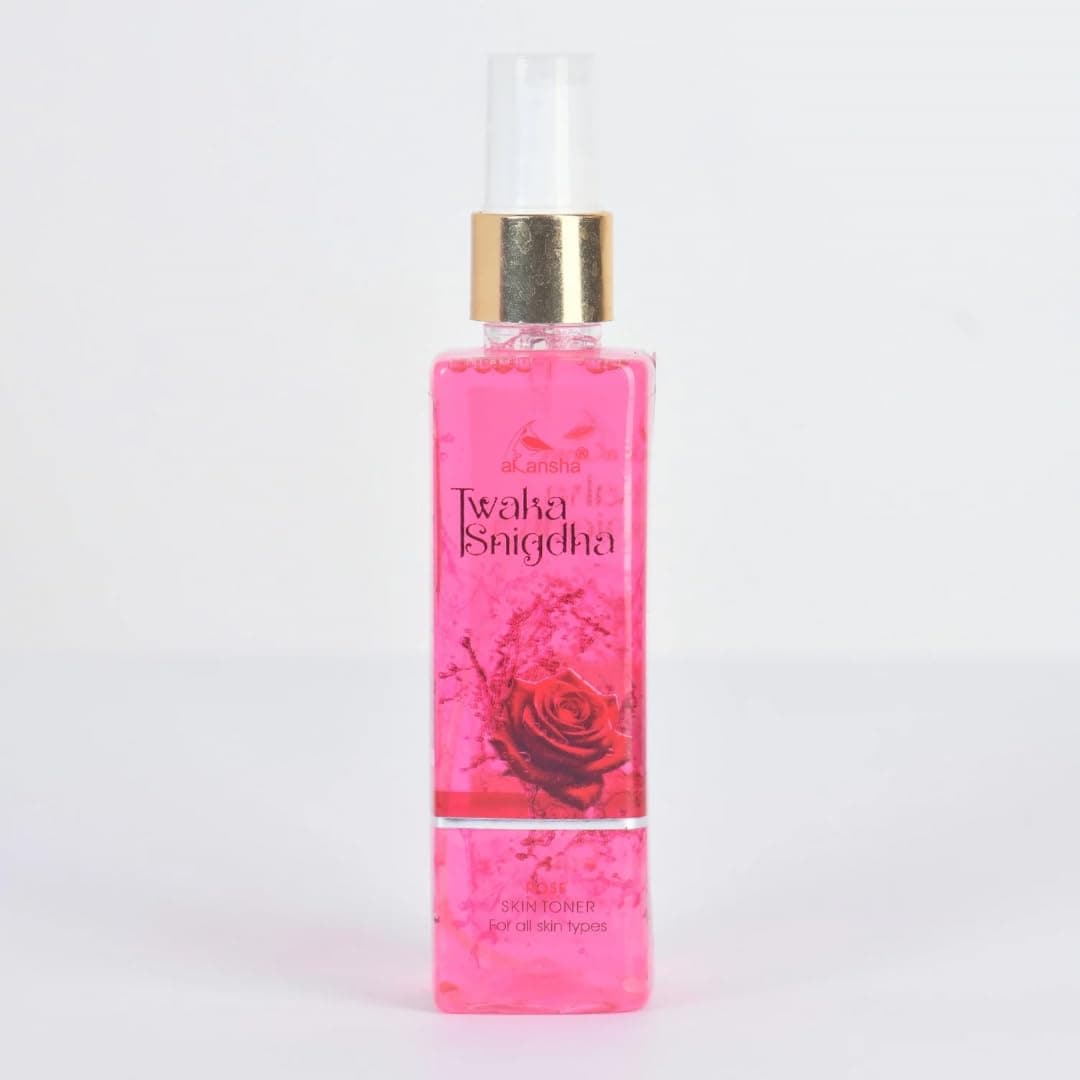 Twakasnigdha Natural Ayurvedic Skin Cleansing Toner- 100ml (Rose)