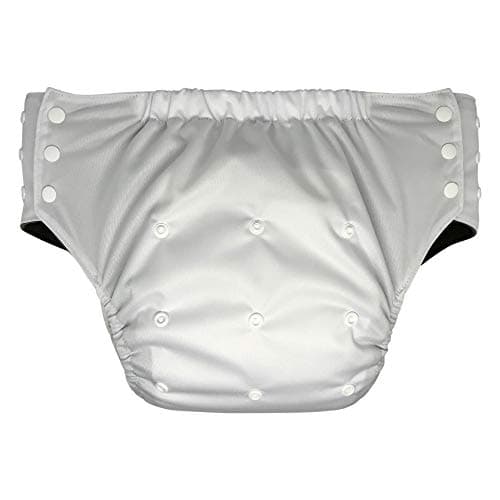 Pull On Cloth Diaper with Tabs - Special Needs Briefs for Big Kids, Teens or Small Adults (Youth, White)
