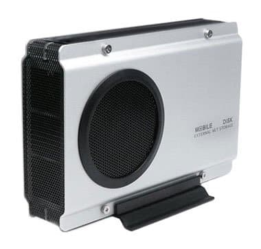 USB 2.0+ Firewire 1394 Combo Enclosure for 3.5-inch SATA Hard Drive up to 2.0 TB