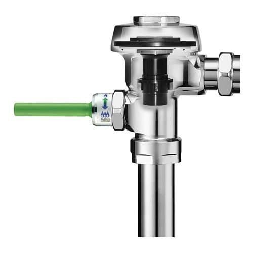 Sloan Valve WES-213-A Dual-Flush Retrofit Handle and Dual Filtered 1.6 GPF/6.0 LPF Diaphragm Kit for Exposed Water Closet Flushometers, Green by Sloan Valve