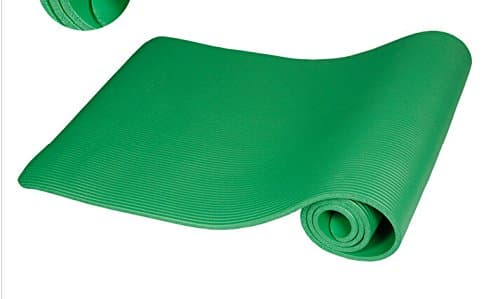 New Premium High Density Exercise Yoga Mat with Comfort Foam Green
