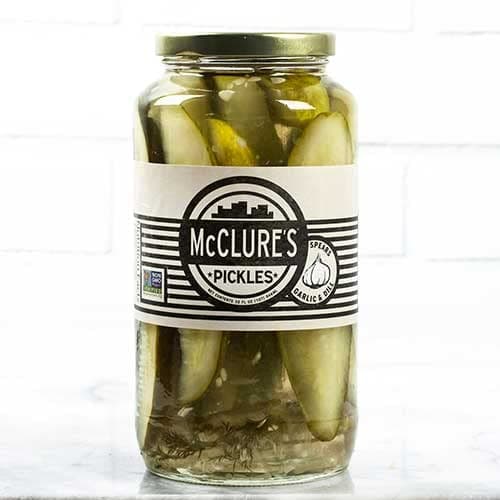 McClure's Garlic Dill Pickle Spears (32 ounce) - Pack of 3