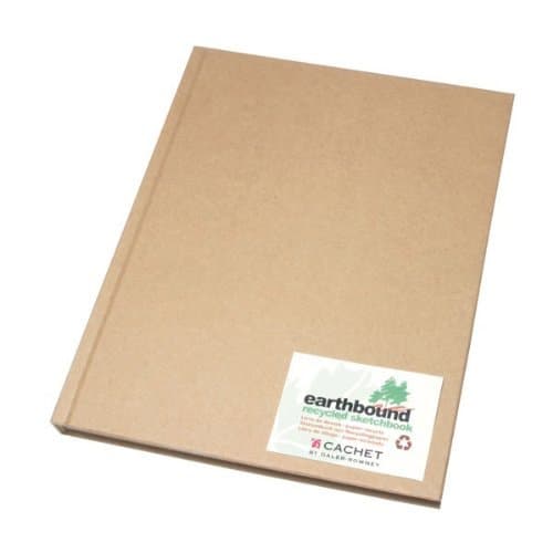 Cachet Earthbound Recycled Sketch Book 5X8 by Cachet