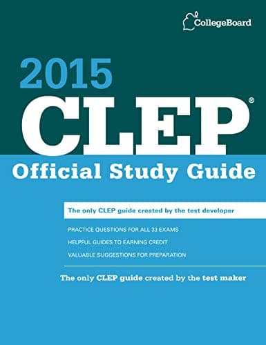 CLEP Official Study Guide 2015 Study Guide Edition