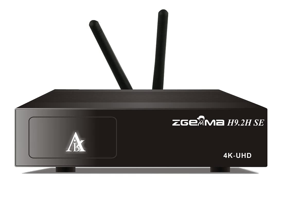 ZGEMMA H9.2H with DVB-S2X+DVB-T2/C E2 4K UHD Combo Satellite Receiver 300Mbps WIFI Built-in