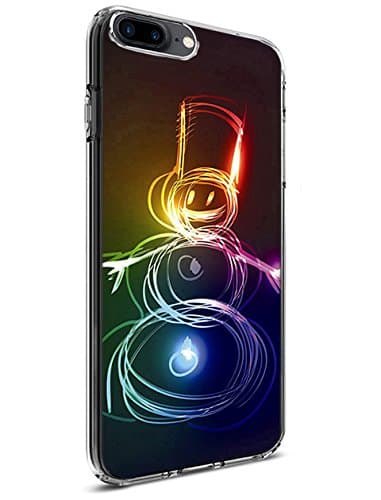 iPhone 8 Plus/iPhone 7 Plus Case Protective Bumper Case for Apple iPhone 8 Plus/iPhone 7 Plus 5.5 Inch Happy Snowman