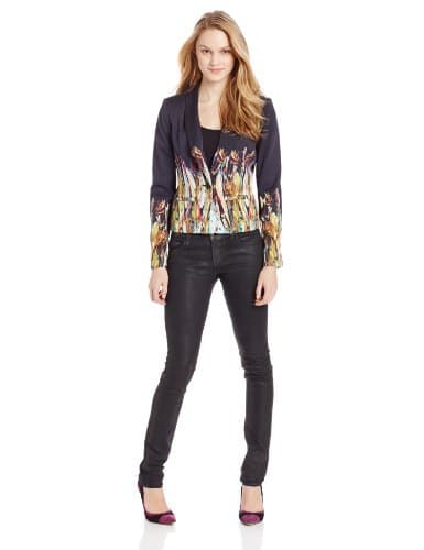 Twelfth Street by Cynthia Vincent Women's Blazer W/Elbow Patches