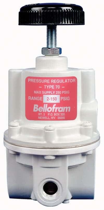 Bellofram 960-130-000 High- Flow Regulators, 1/4" NPT(F), 0 to 10 psi, 40 scfm
