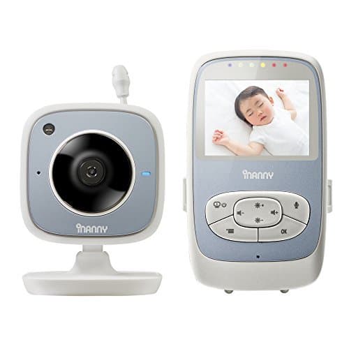 iNanny NM204 Digital Video Baby Monitor with 2.4-Inch LCD Display by iNanny