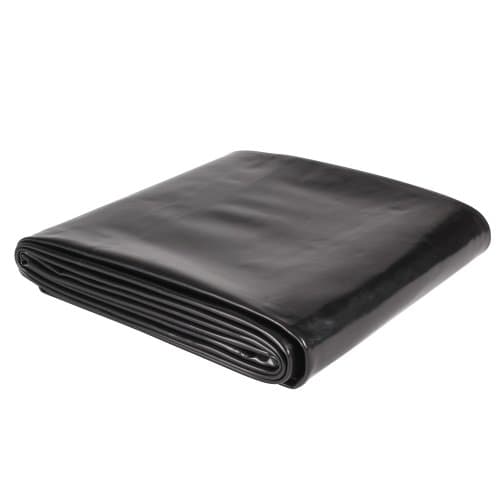 300212 8-Foot X 10-Foot PVC Pond Liner, Black