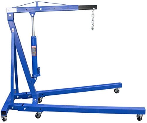 LiftinGear 0.5 Tonne Hydraulic Folding Foldable Workshop Engine Floor Crane