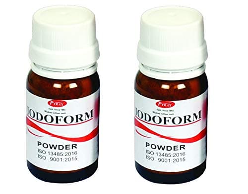 Dental Iodoform Powder Pure -15 Gm (Pack of 2 Pcs) for Dental Care
