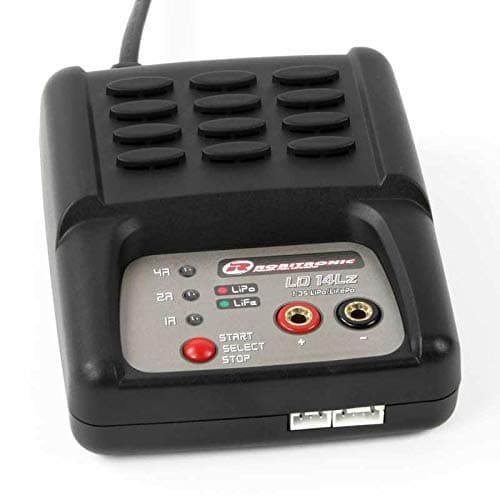 Robitronic Ladegerät LD14Lz 1-3S LiPo / LiFePo 1-4A AC