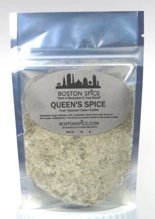 Boston Spice Queen's Spice Handmade Gourmet Baking Seasoning Blend Lavender Spearmint Lemon Use With Cakes Fudge Cupcakes Truffles Whipped Cream Cookies Candy Donuts Desserts 1 Cup of Spice 7oz/200g