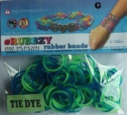 Tie Dye Rubbzy Loose Rubber Bands