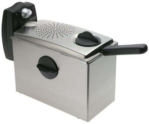 DeLonghi D406DZ Dual Zone Deep Fryer, 3-Pound Capacity