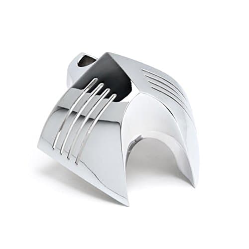 Krator Harley Davidson Motorcycle Chrome Big Twins Horn Cover Compatible with Stock Cowbell Horns (1992-2013) (NP006)