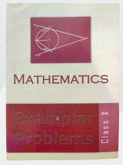 NCERT Mathematics Exemplar Problems For Class_10 Latest Edition as per NCERT/CBSE