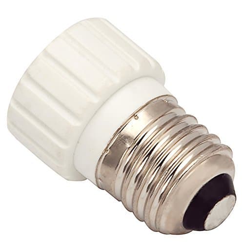 YiLighting- UL-Listed - (E26/E27 to GU10), E26/E27 Edison Screw to GU10 Bayonet Base Socket Adapter Converter (5pcs)