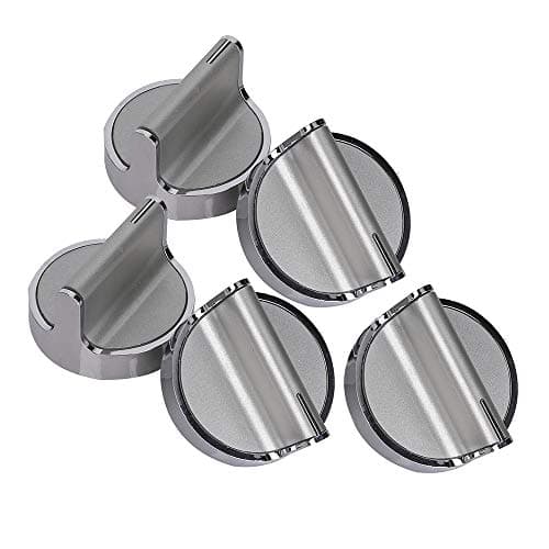 5 Pack W10594481 Knob for Whirlpool Stove/Range- Replace WPW10594481, AP6023301, PS11756643