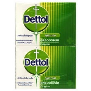 Detol Bar Soap Pine70g. Pack 4 NEW Sealed Made in Thailand