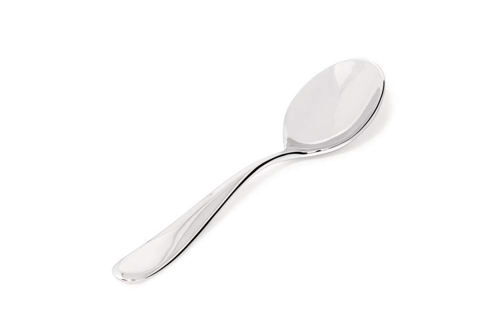 Alessi Nuovo Milano Serving Spoon, (5180/11), Silver