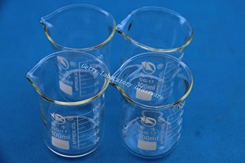 100 ml Lab Becherglas, 4/lot