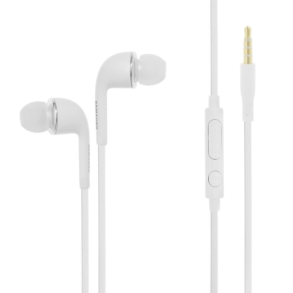 Samsung Earphones EO-EG900BW, Headset for Samsung Galaxy S4 - Non Retail Packaging - White (Bulk Packaging)