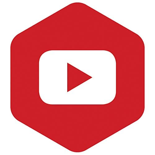 Youtube Social Media Designs Self-adhesive Vinyl Sticker | Car Sticker | Window Decal | Wall Art | Shop Display | Art Decor | Door Sign